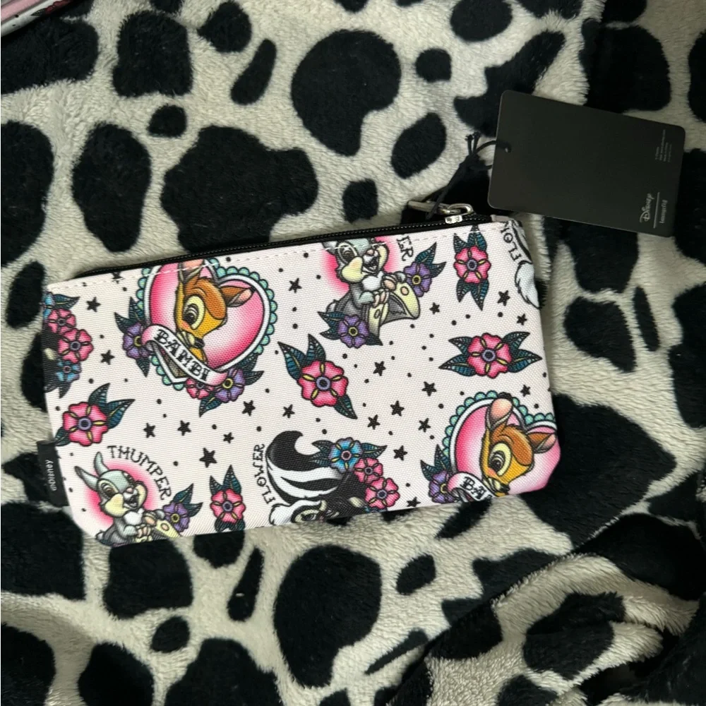 Bambi tattoo loungefly backpack & pencil case - Picture 3 of 7